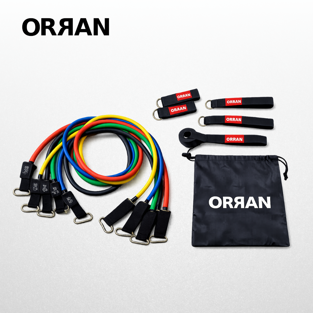 ORRAN Resistance bands set of 11